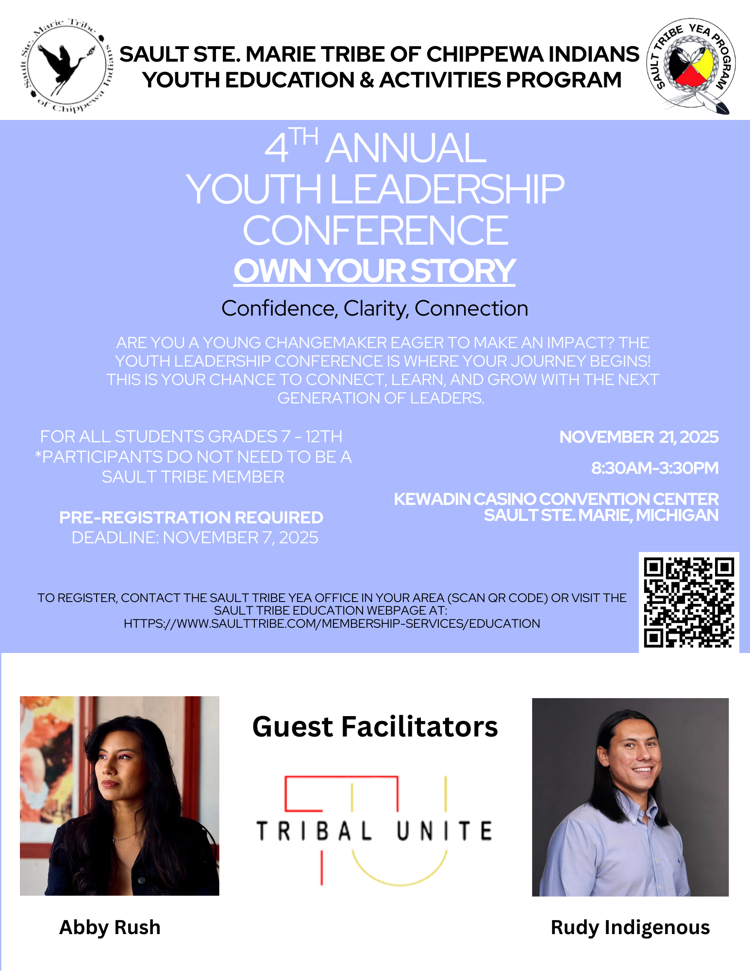 Youth Leadership Conference Flyer